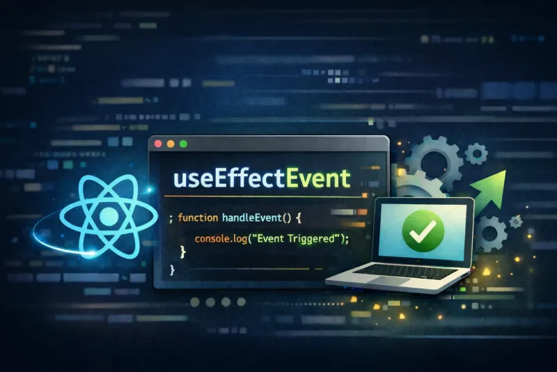 React 19.2에서 정식 도입된 useEffectEvent 훅 알아보기